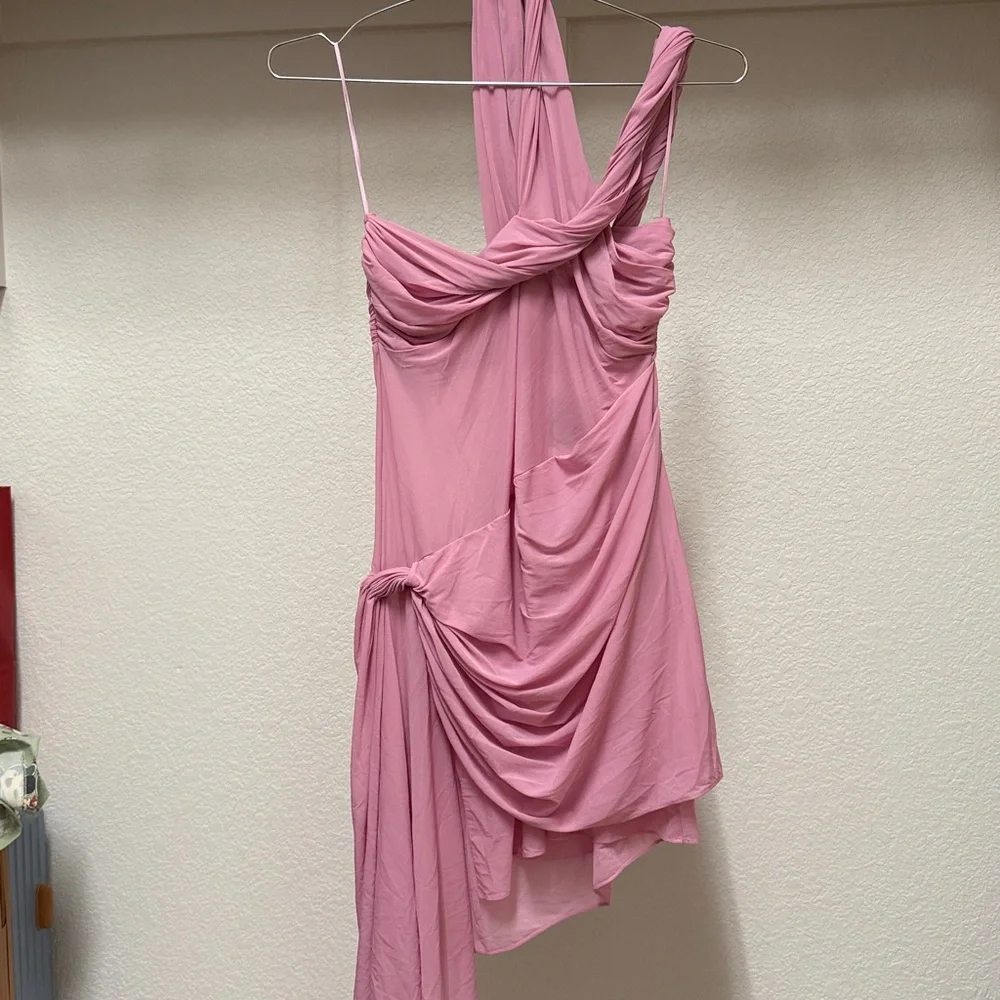 Ronny Kobo Izel Dress in Carnation - Picture 4 of 15